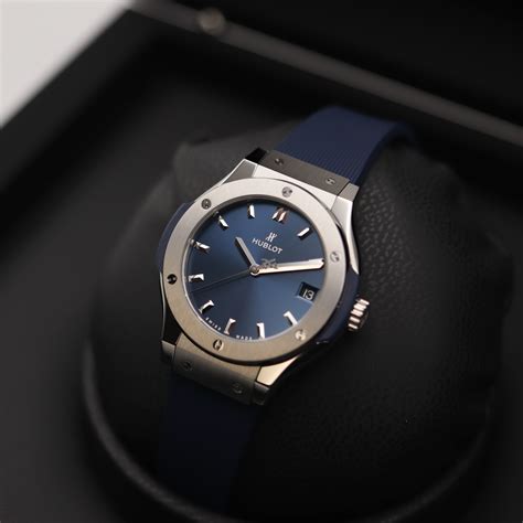 hublot classic fusion 33mm titanium|Hublot classic fusion price.